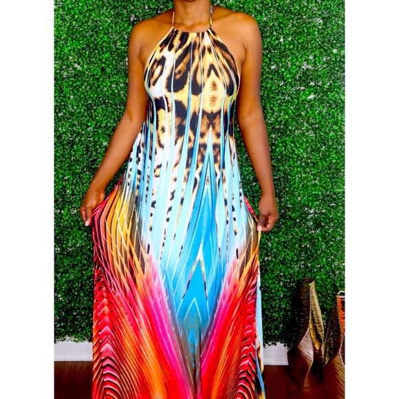 Dresses & Skirts - Tropical dress